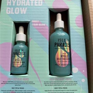 Isle of Paradise Self-Tan Serum Set, Brand New.